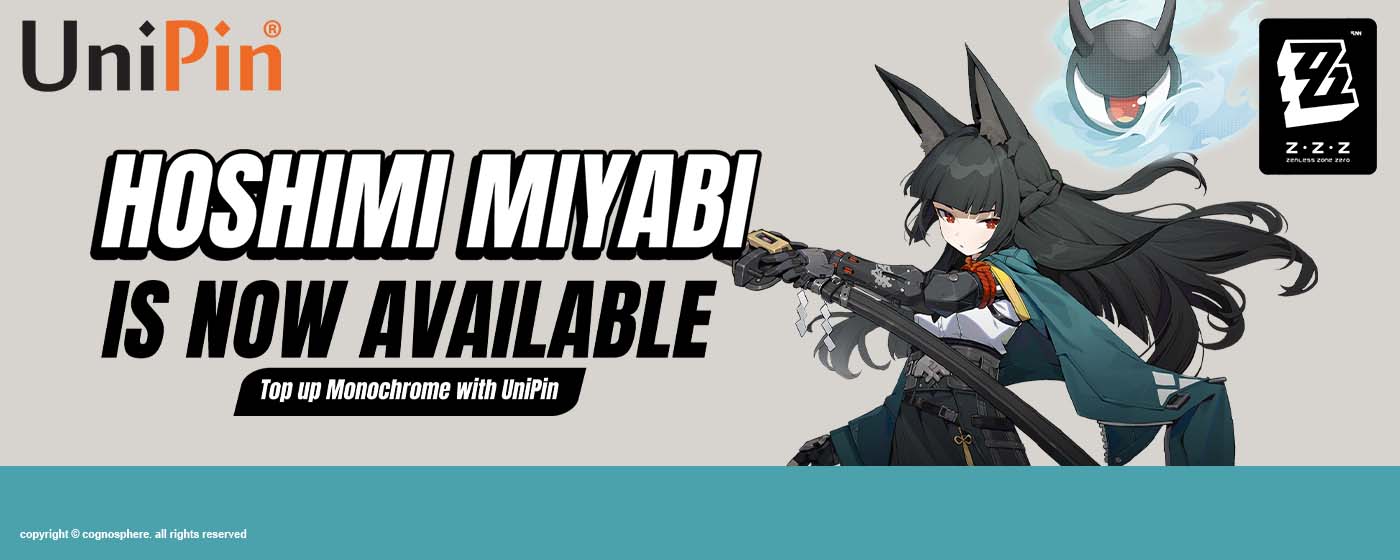 Zenless Zone Zero: Hoshimi Miyabi is Now Available! (MY)